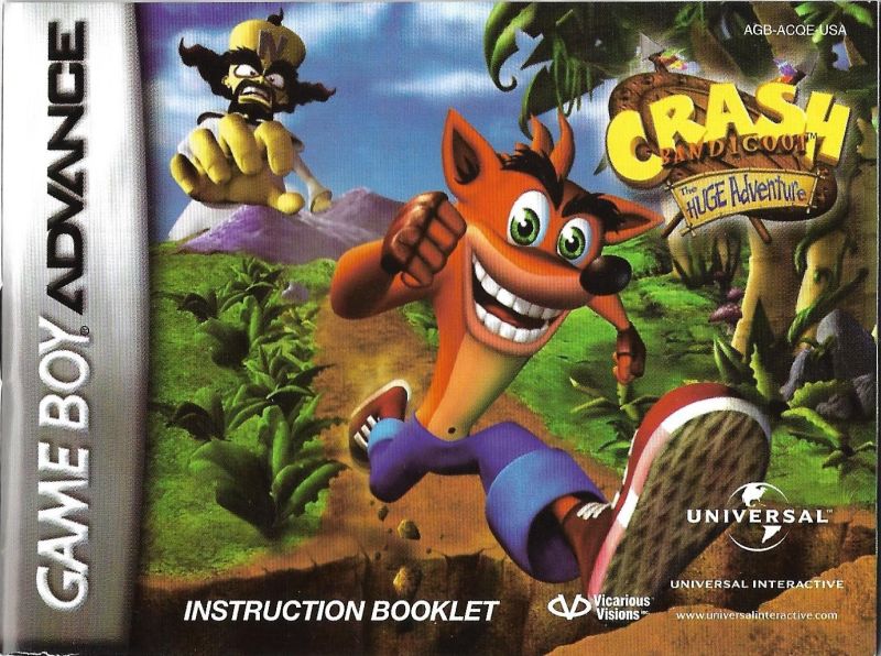 Crash Bandicoot: The Huge Adventure