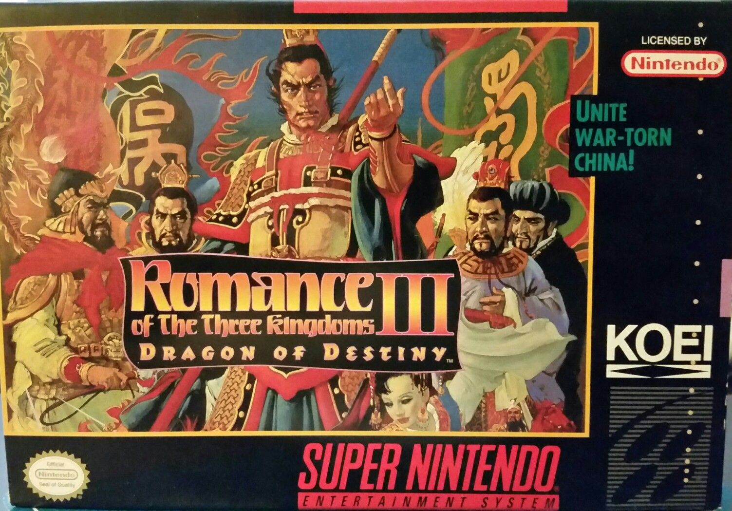 Romance of the Three Kingdoms III: Dragon of Destiny
